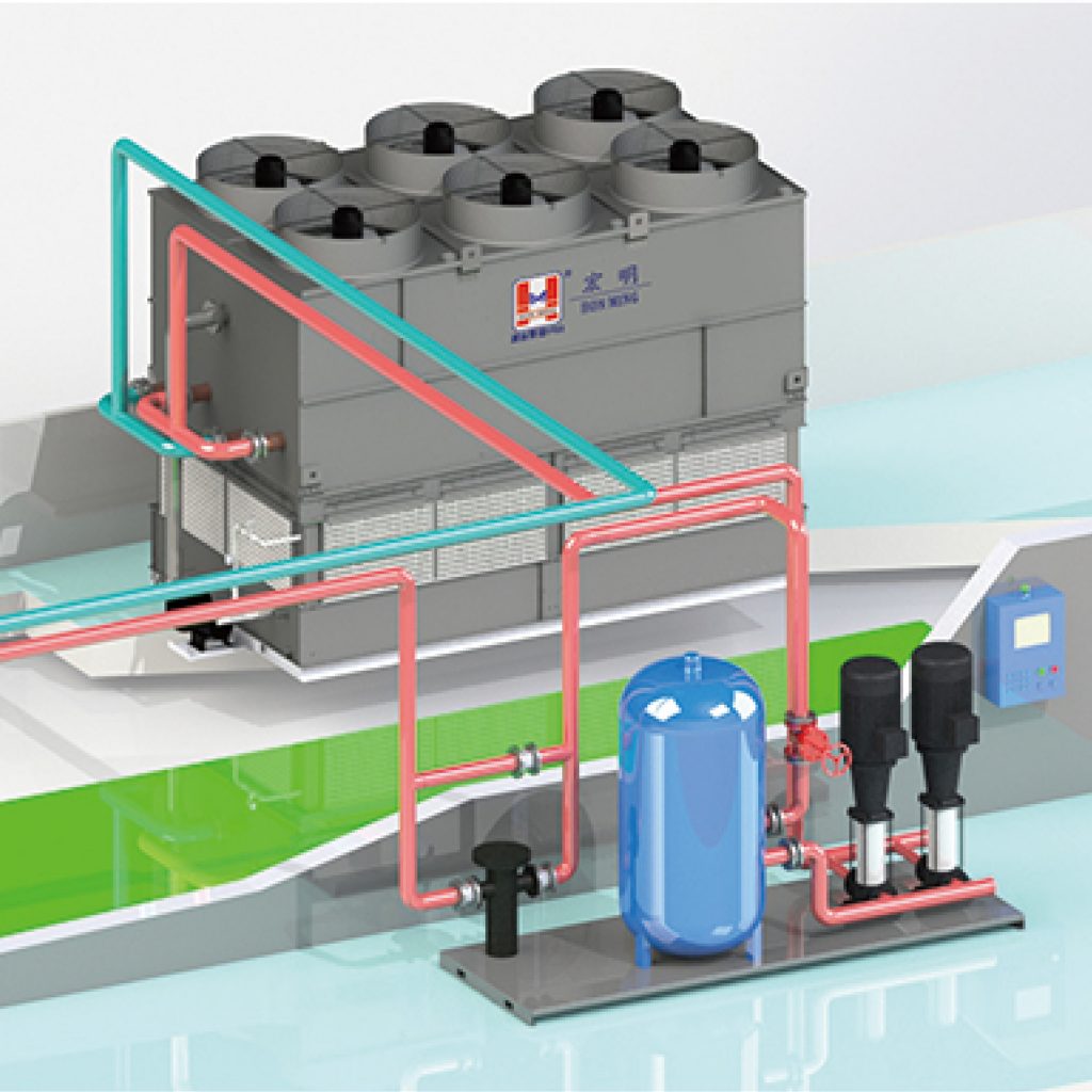 Adiabatic Closed Cooling Tower - hongming